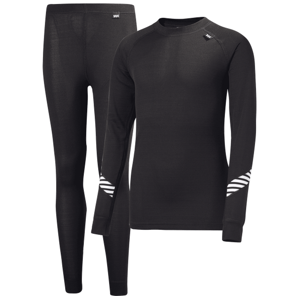 Black Helly Hansen Dry Base Layer PERFORMANCE THERMAL TOP HELLY