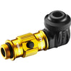 Lezyne ABS Flip Chuck - High Pressure (Standard) Gold