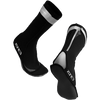 Zone3 Neoprene Swim Socks Black/Silver