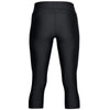 Under Armour Women's HeatGear Armour Capri 001-Black