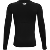 Under Armour Boys' HeatGear Armour Long Sleeve 001-Black/Pitch Grey
