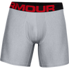 Under Armour Men's Tech Boxerjock 6" (2 Pack) 011-Mod Gray Light Heather/Jet Gray Light Heather
