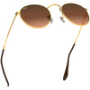 Ray Ban Round Metal M - Polished Bronze/Pink-Brown Gradient