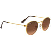 Ray Ban Round Metal M - Polished Bronze/Pink-Brown Gradient