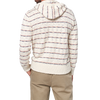 Faherty Men's Cove Poncho Hoodie Sandy Cove Stripe Alt View Rear