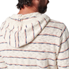 Faherty Men's Cove Poncho Hoodie Sandy Cove Stripe Alt View Hoody