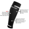 CEP Compression Run Compression Calf Sleeve 4.0 White