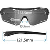 Tifosi Optics Alliant - White-Black/Smoke, AC Red & Clear