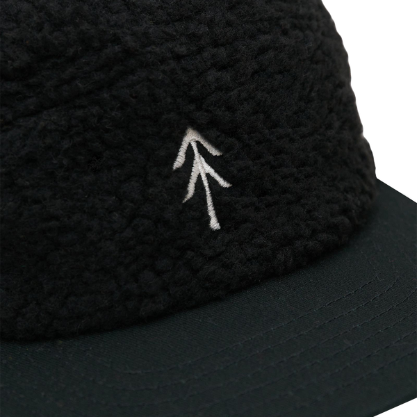Parks Project Trail Crew 5-Panel Sherpa Hat | Black | One Size Sports Basement