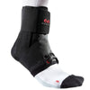 McDavid Ultralight Laced Ankle + Strap Black