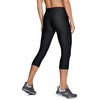 Under Armour Women's HeatGear Armour Capri 001-Black