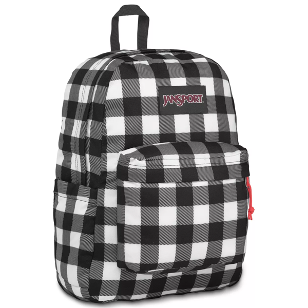 Jansport top plaid backpack