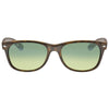 Ray Ban New Wayfarer - Matte Havana/Blue-Green