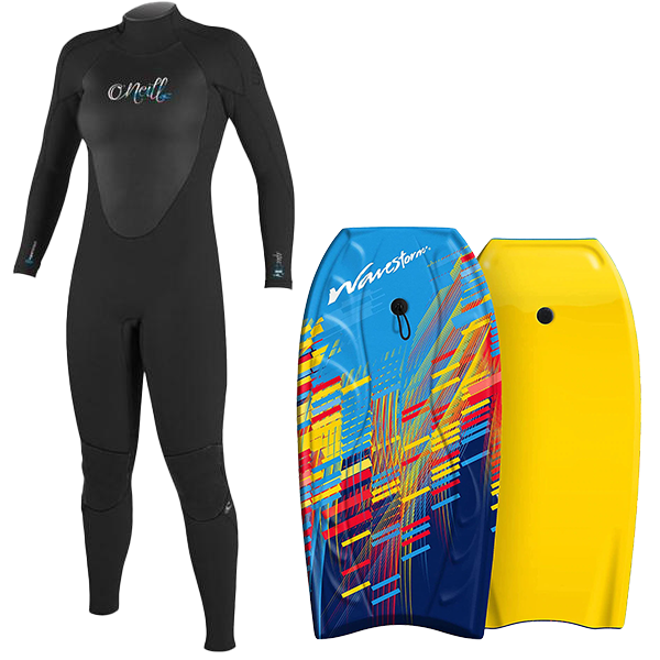 Women's Wetsuit & Bodyboard Package Sports Basement