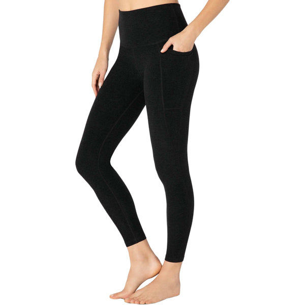Beyond Yoga Spacedye Capri Legging in Black 1X - 3X