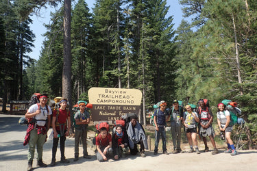 YMCA youth become leaders in Lake Tahoe backcountry!