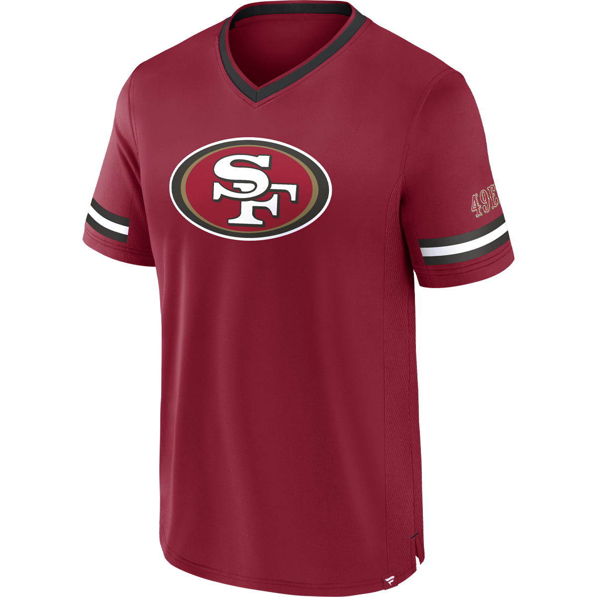 Men's 49ers Stripe Stacking Poly Fashion Top alternate view