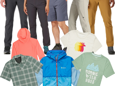up to 33% off hiking apparel