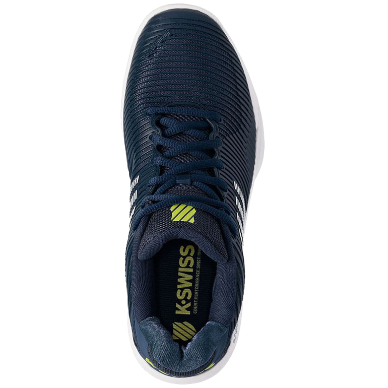 Men's Hypercourt Express 2 Wide, K-Swiss Men's Hypercourt Express 2 - 2E Moonlit Ocean/White/Love Bird