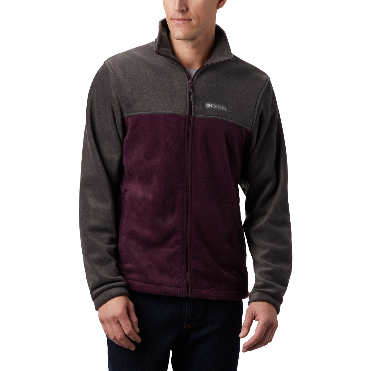 Columbia Men s Steens Mountain Full Zip Fleece 2.0 Jacket Charcoal