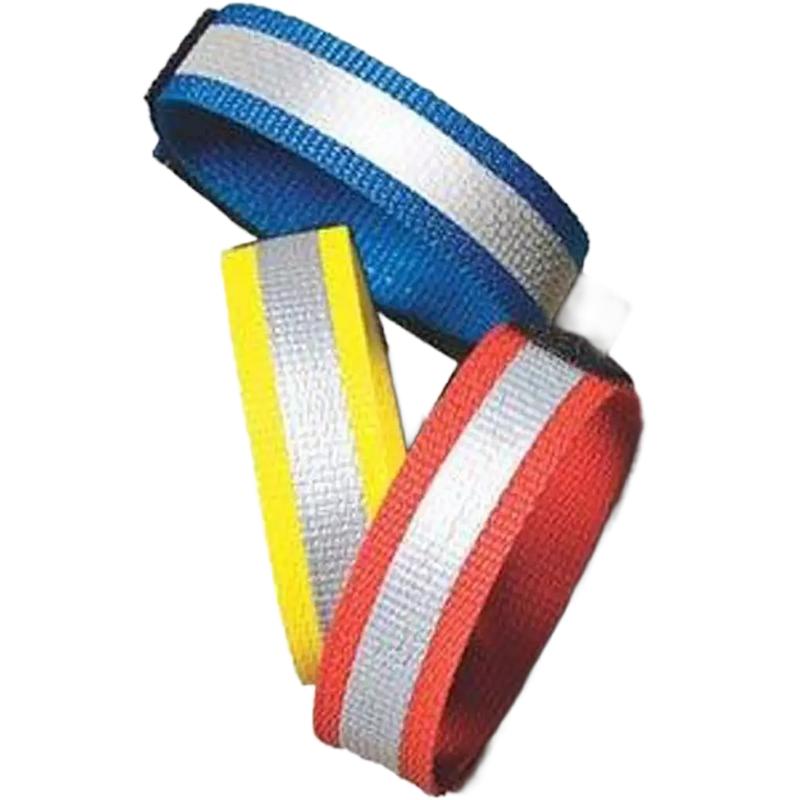 Aardvark Reflective Leg Band - Single Band, Wilson Aardvark Reflective Leg Bands colors off display
