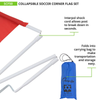 Champion Sports Fold a Flag System (set of 4 flags) Features