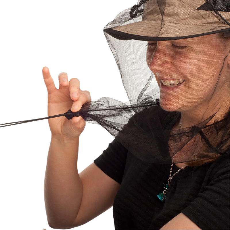 Mosquito Head Net, Sea to Summit Head Net on model