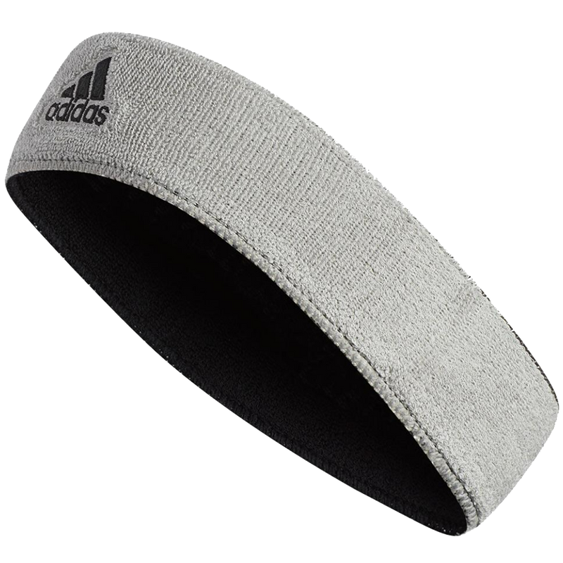 Interval Reversible Headband, Adidas Interval Reversible Headband Black/White/Aluminum reversed