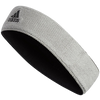 Adidas Interval Reversible Headband Black/White/Aluminum reversed