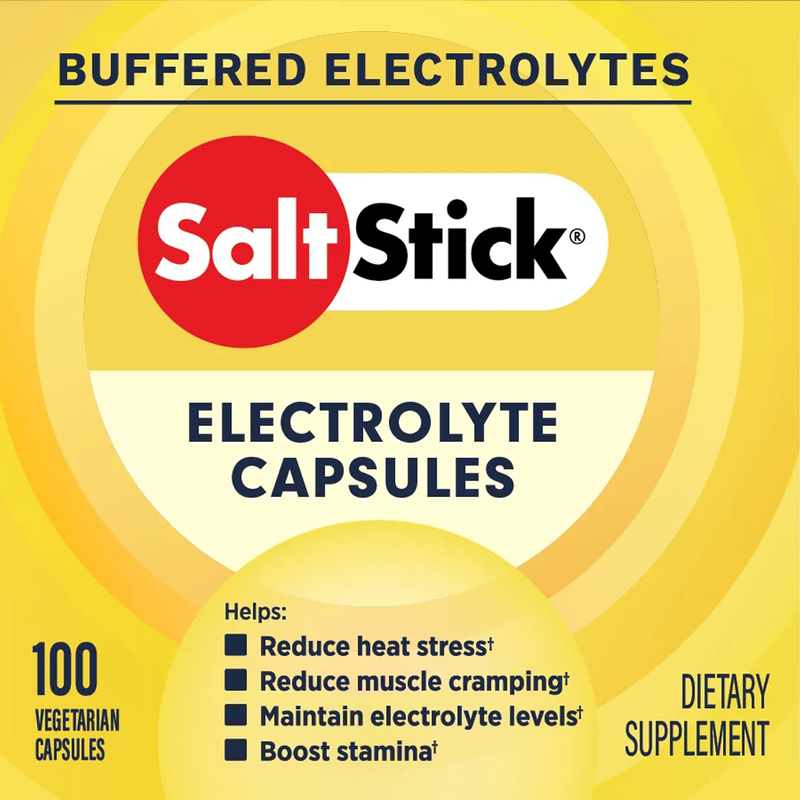 SaltStick Caps (100 Count), SaltStick SaltStick Caps (100 Count) label front