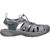 Keen Women's Whisper in Medium Grey/Peacock Green