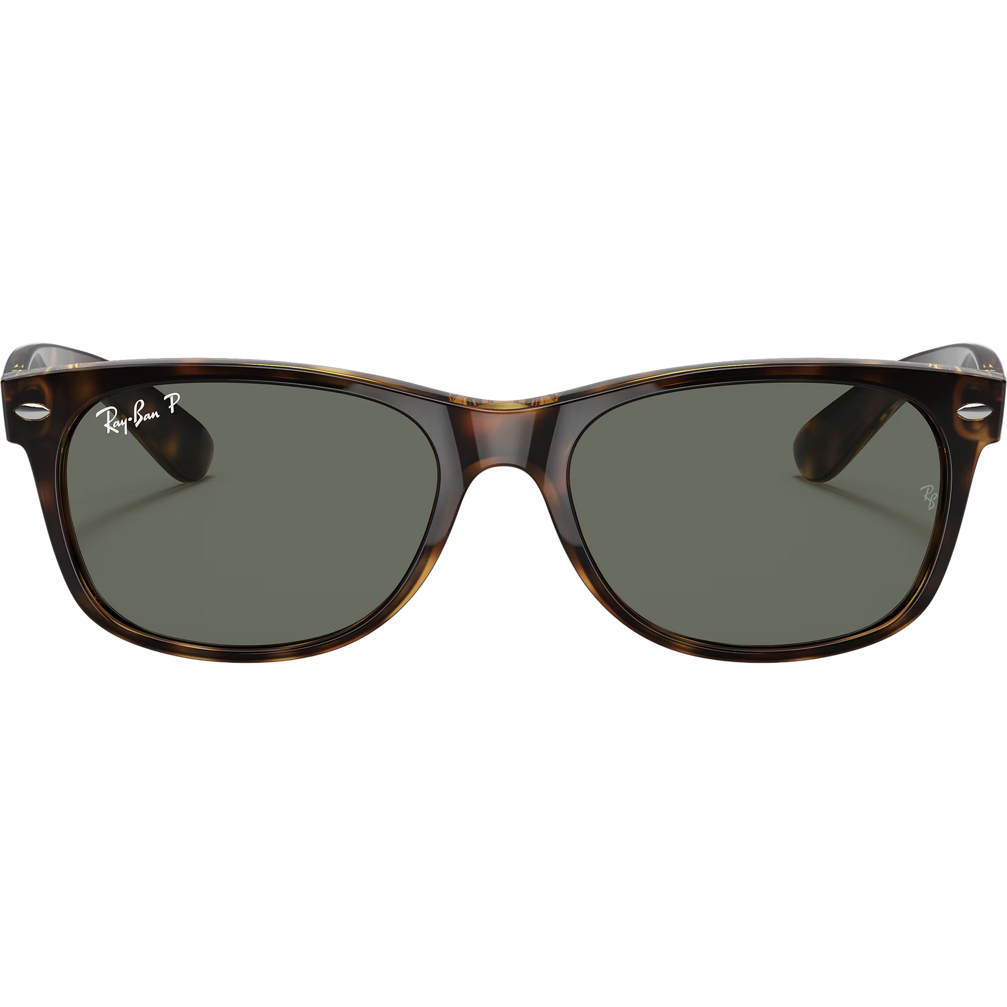 New Wayfarer M - Tortoise/Crystal Green Polarized alternate view
