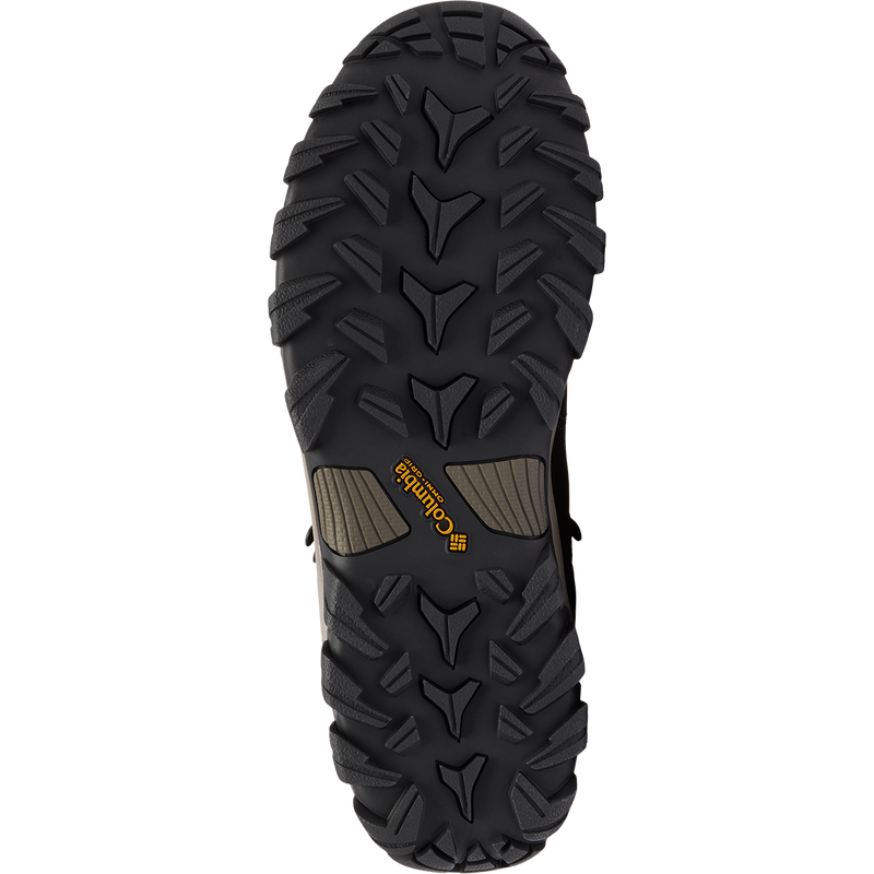 Men's Newton Ridge Plus II Waterproof, Columbia Men's Newton Ridge Plus II Waterproof in Cordovan Squash bottom