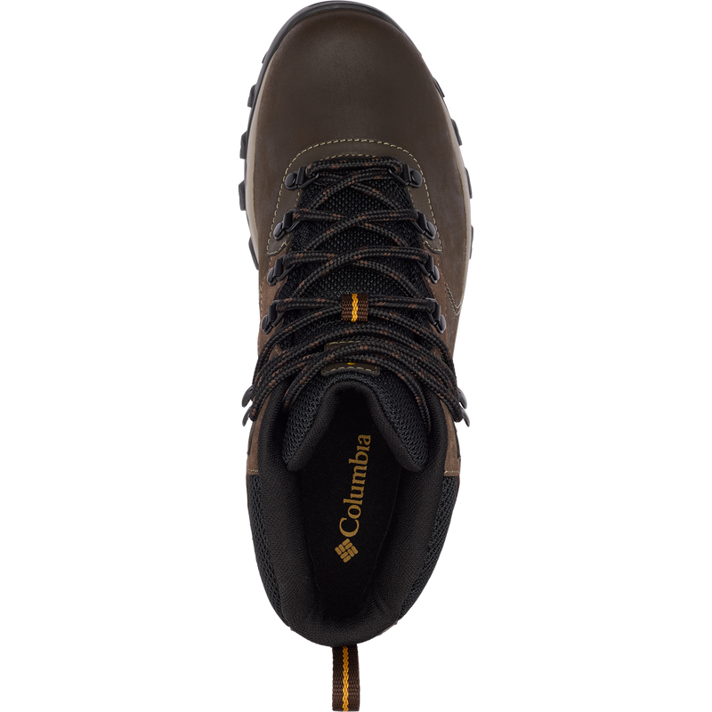 Men's Newton Ridge Plus II Waterproof, Columbia Men's Newton Ridge Plus II Waterproof in Cordovan Squash top