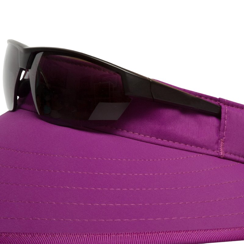 Women's Sport Visor, Sunday Afternoons Women's Sport Visor sunglass lock