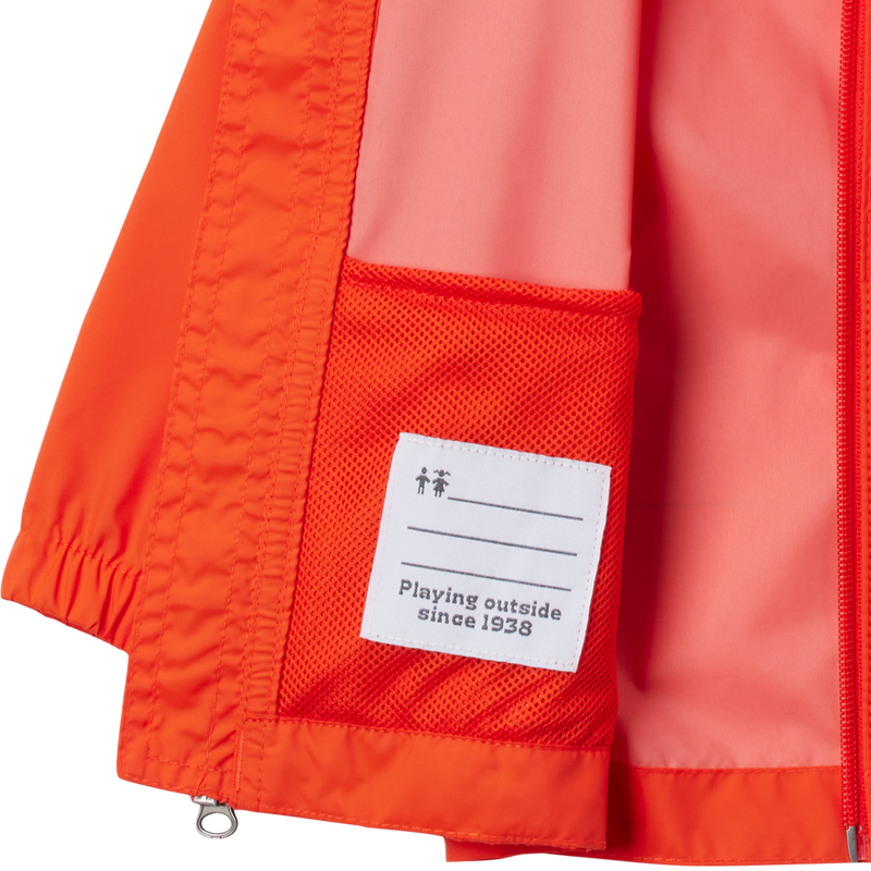 Youth Toddler Glennaker Rain Jacket, Columbia Youth Toddler Glennaker Rain Jacket label