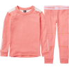 Helly Hansen Youth HH Lifa Wool Merino Layer Set in Coral Almond