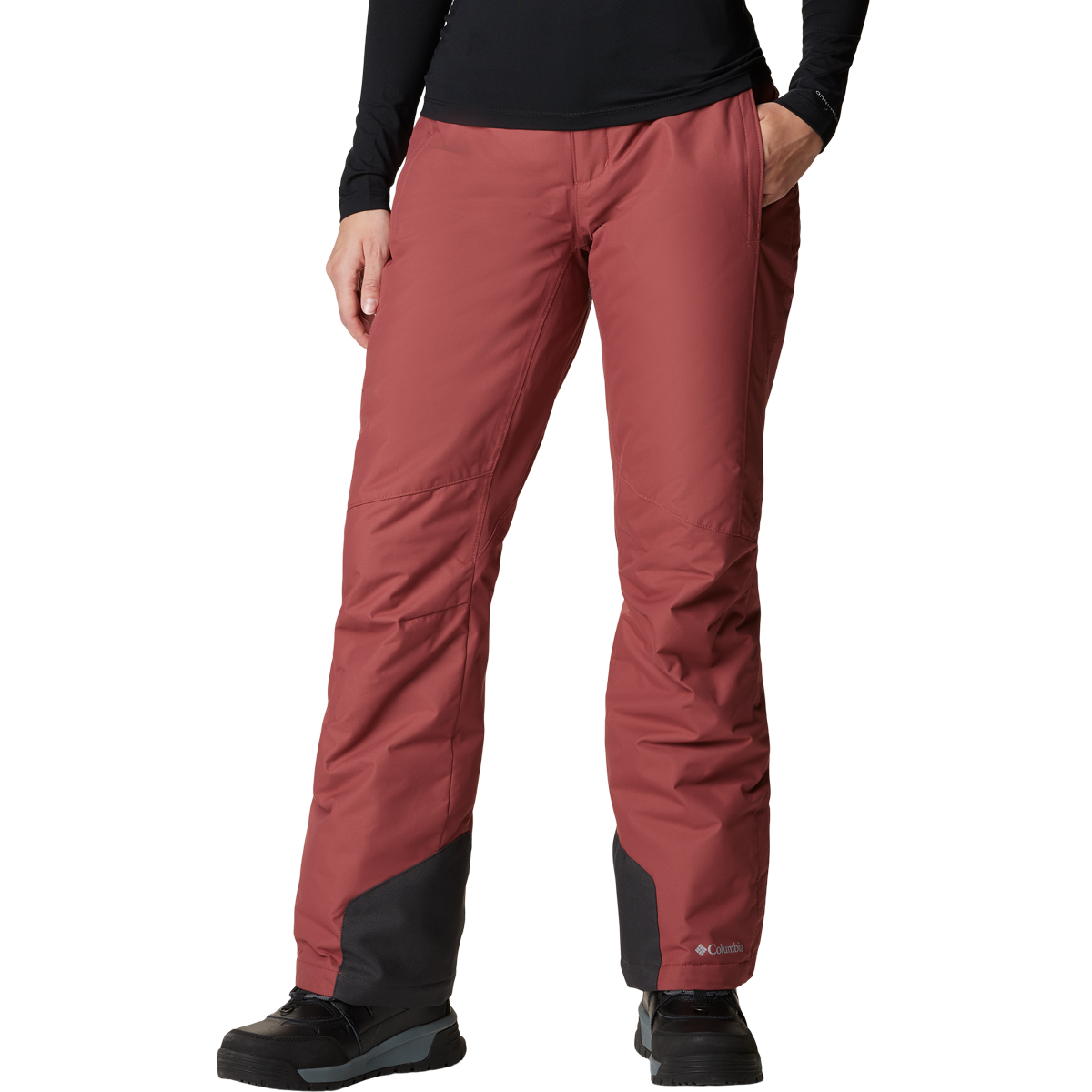Columbia ski top bibs women's
