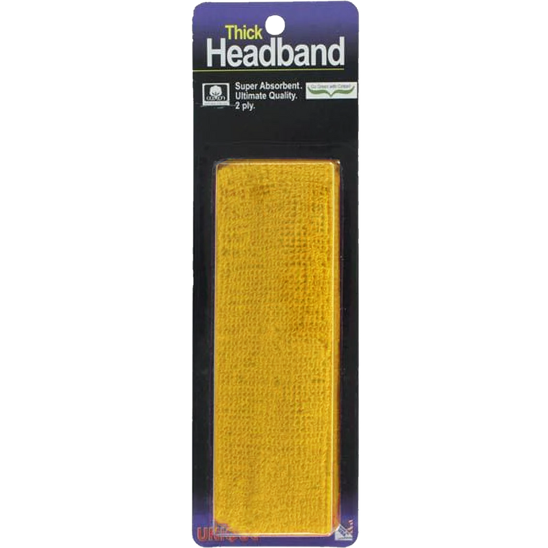 Thick 2-Ply Headband - Gold
