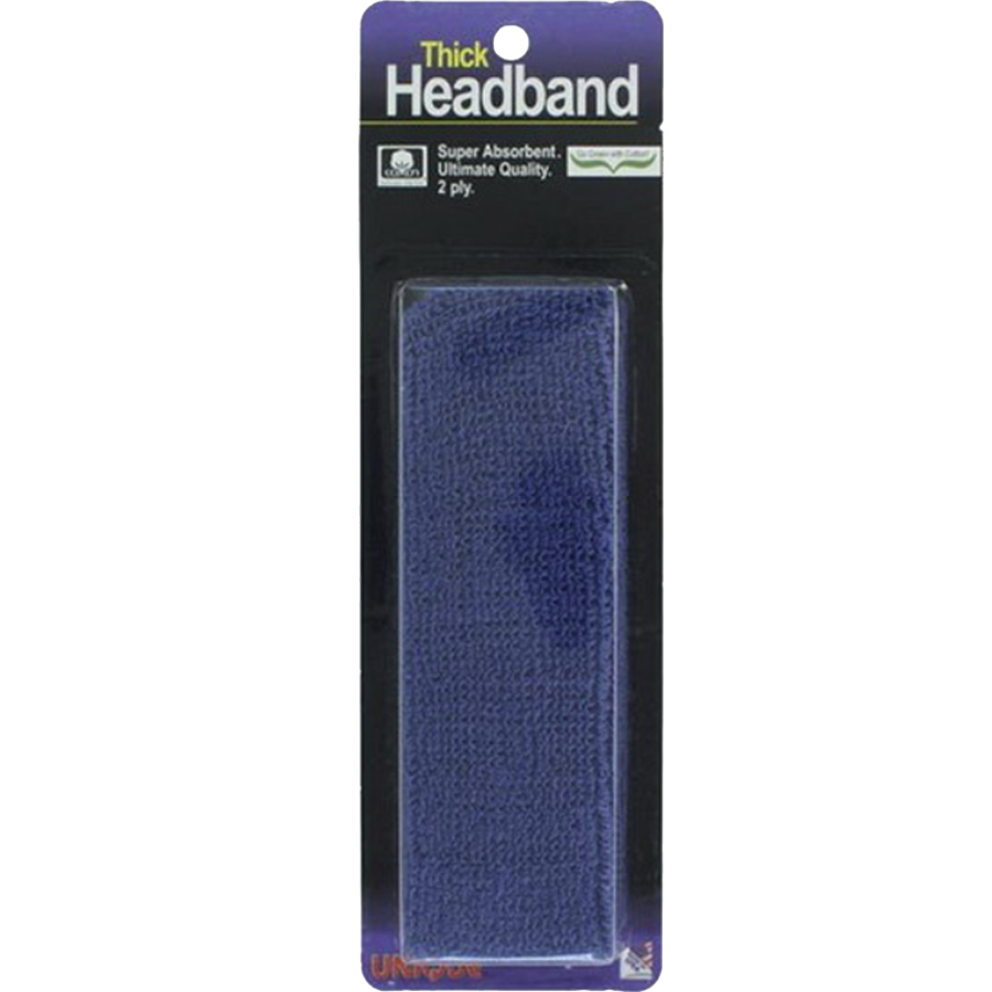 Thick 2-Ply Headband - Navy alternate view