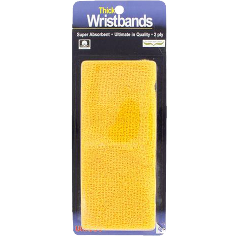 Thick 2-Ply Wristband - Gold