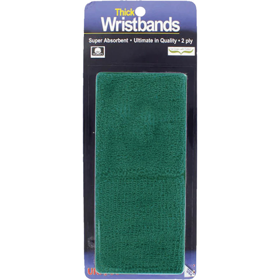 Thick 2-Ply Wristband - Green alternate view