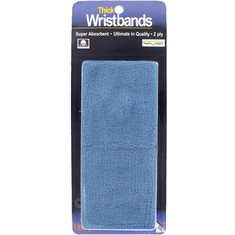 Thick 2-Ply Wristband - Light Blue alternate view