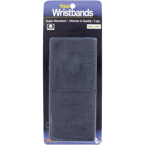 Thick 2-Ply Wristband - Navy