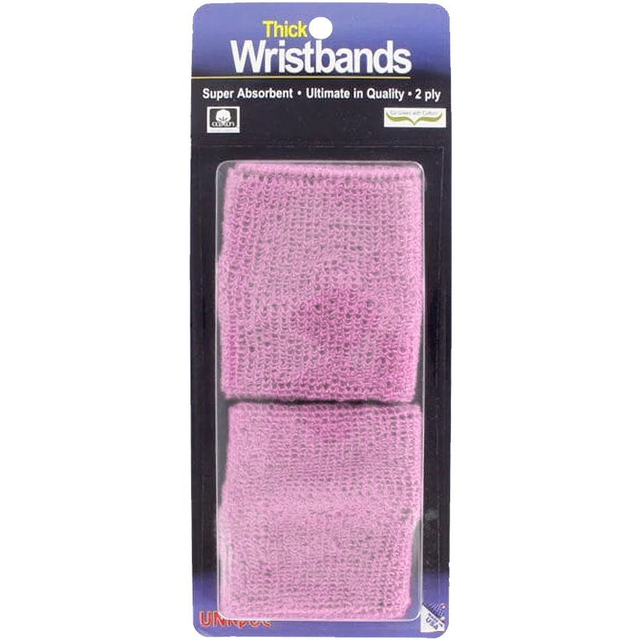 Thick 2-Ply Wristband - Pink alternate view