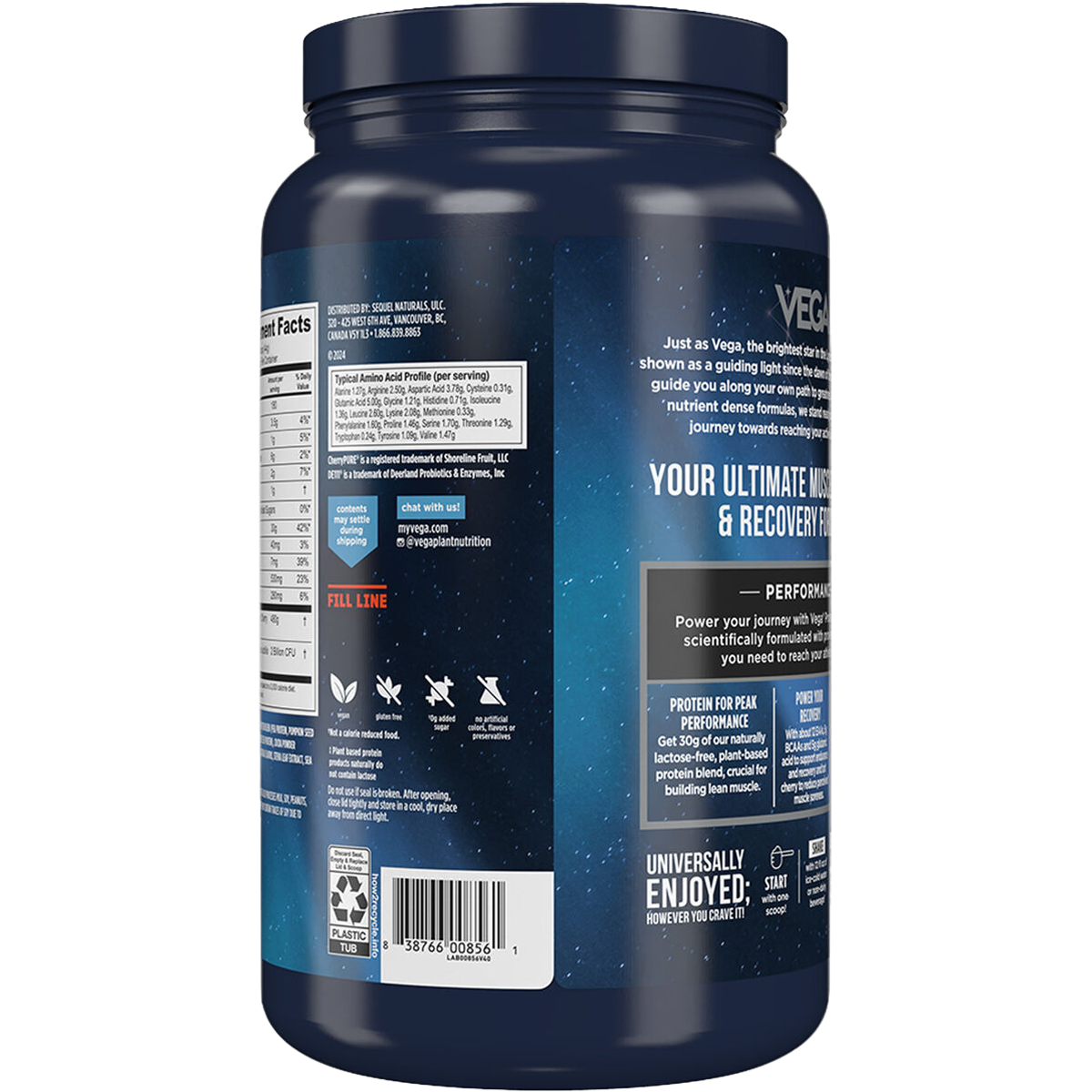 Protein + Recovery (20 Servings) alternate view