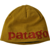 Patagonia Beanie Hat in Logo Belwe/Cosmic Gold