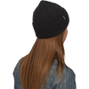 Patagonia Brodeo Beanie in BLK Black on model back