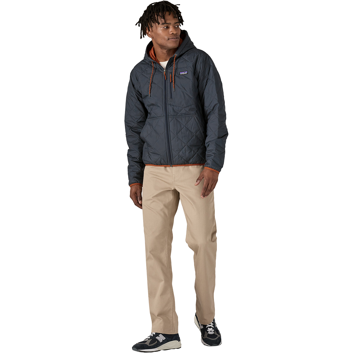 Men s Diamond Quilt Bomber Hoody Sports Basement