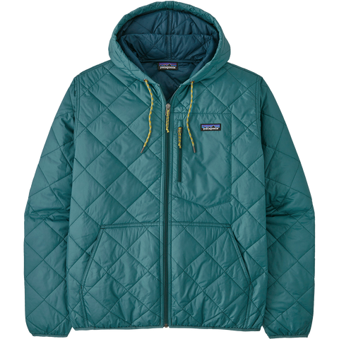 Men's Diamond Quilt Bomber Hoody
